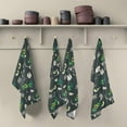 thumbnail image 4 of SKYSONIC Dinosaur Kitchen Dish Towel Set of 1, Super Absorbent Soft Drying Cloth Tea Bar Towels, 28 x 18 Inch, 4 of 6