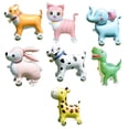 thumbnail image 5 of Self Standing Large Animal Balloon, Cartoon Animal Walking with Wheels, Foil Fun Pet for Kids - Jungle Theme Party Supplies Decor, 5 of 7