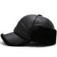 thumbnail image 4 of Gorra de béisbol para personas de mediana edad y mayores, gorro protector de oídos para papá, gorro cálido de invierno para abuelo, gorro para personas mayores, 4 of 6