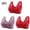 Purple, variant on ATENAR Wireless Bras for Women,Womens Bras,Stretch Fabric,Breathable,Printed,Nylon,Spandex,Black,M