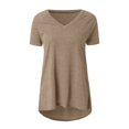 thumbnail image 1 of UDIYO Shirt Soft Short Sleeve Spandex Wicking Performance Yoga Top for Work, 1 of 7