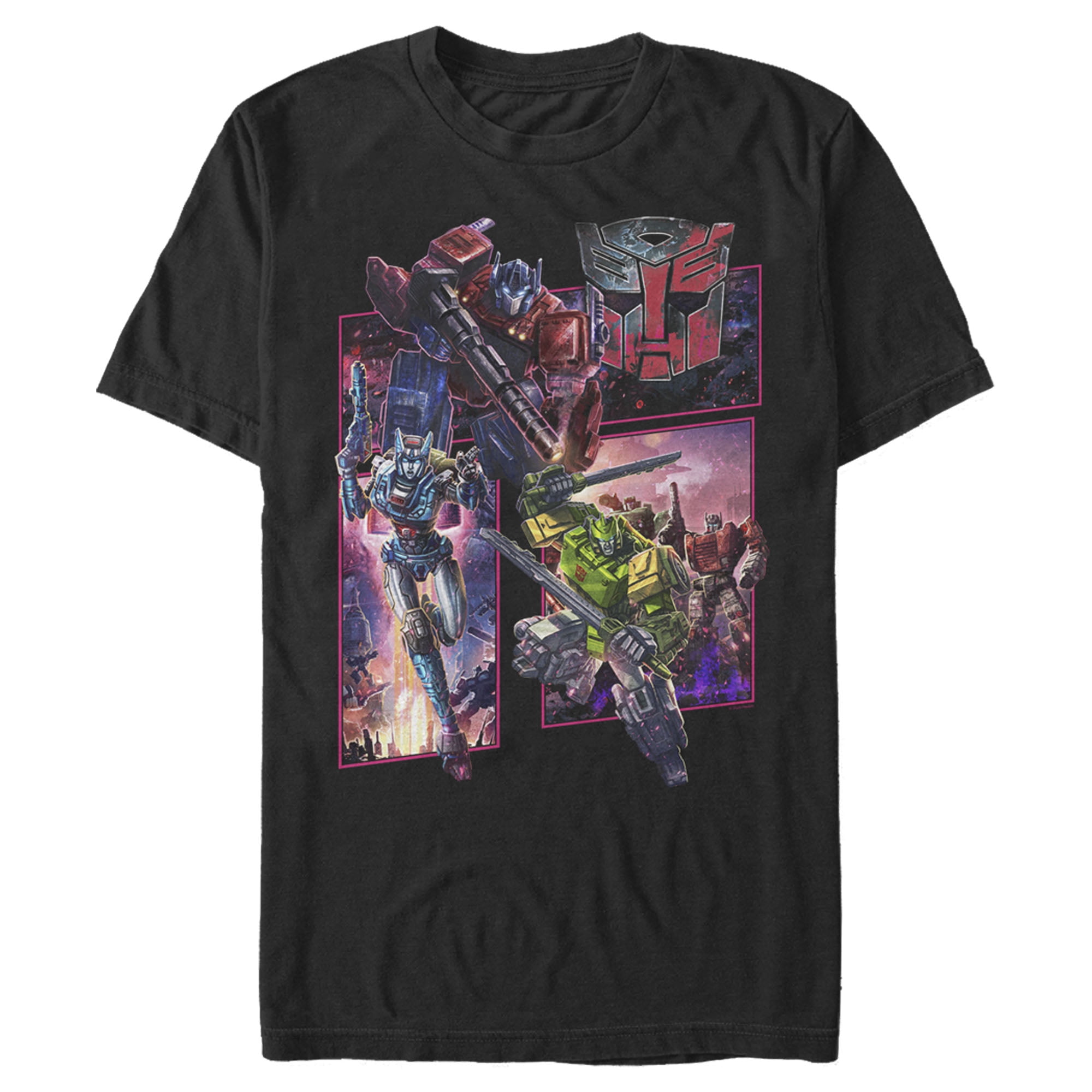 T-Shirt Iconic Black Transformers Autobot - Italia