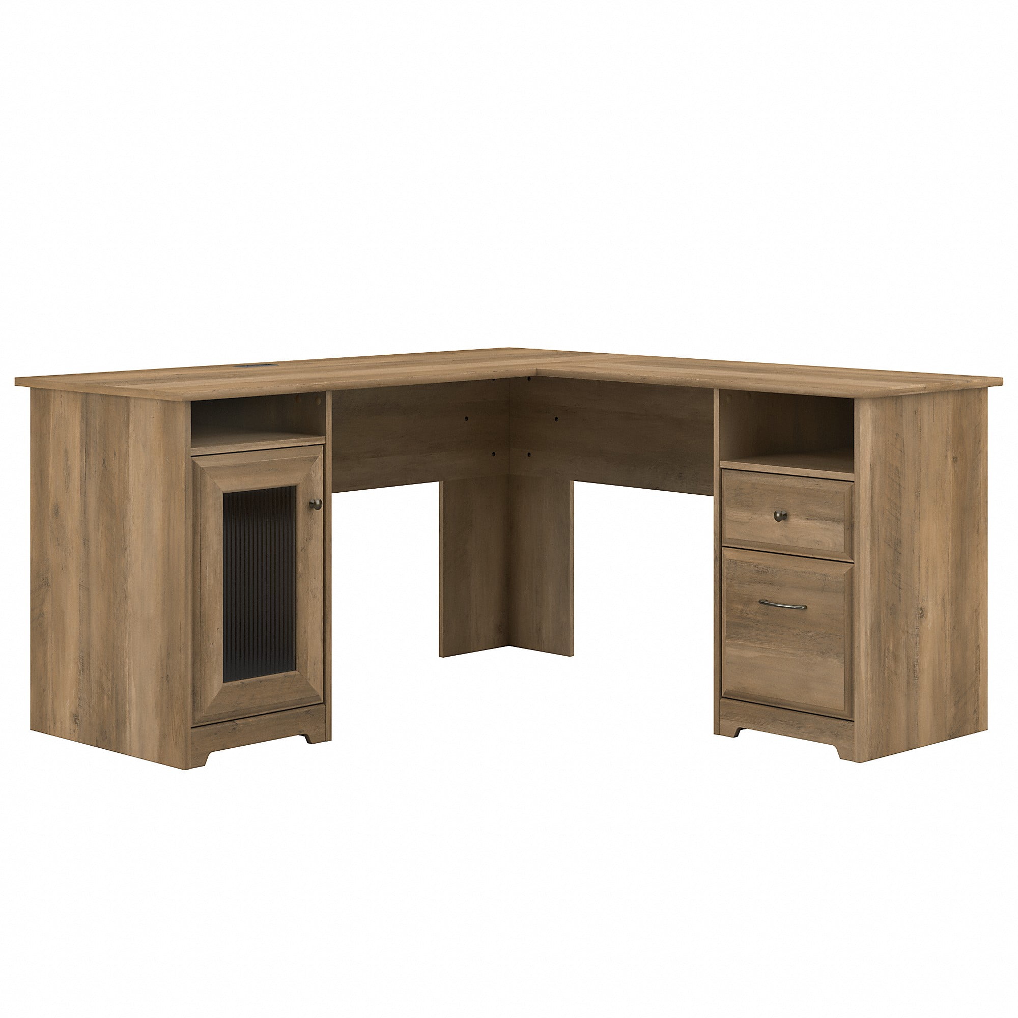 Bush Furniture Townhill Corner Desk, Bush Furniture Townhill Corner Desk With Bookcase And File Cabinet