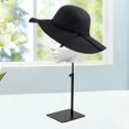 thumbnail image 2 of Soporte de exhibición para peluca y sombrero, cabeza de maniquí para mujer, para entrenamiento de peluquería y salón en, 2 of 8