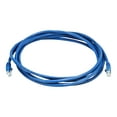 thumbnail image 1 of Monoprice - Patch cable - RJ-45 (M) to RJ-45 (M) - 10 ft - UTP - CAT 6 - snagless, stranded - blue, 1 of 2