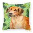 thumbnail image 1 of Carolines Treasures BB9850PW1414 Rhodien Ridgeback St Patricks Tissu Coussin Décoratif, 1 of 4