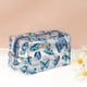 thumbnail image 1 of pstuiky Neceser transparente, neceser de viaje portátil, mini neceser con estampado floral, neceser de cosméticos con cremallera para mujer, 1 of 3