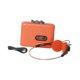 thumbnail image 2 of Reproductor de casetes clásico, robusto y compacto, convertidor de casete a MP3 para viajes. Naranja, 2 of 9