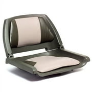 Copolymer Boat Seat Green / Tan