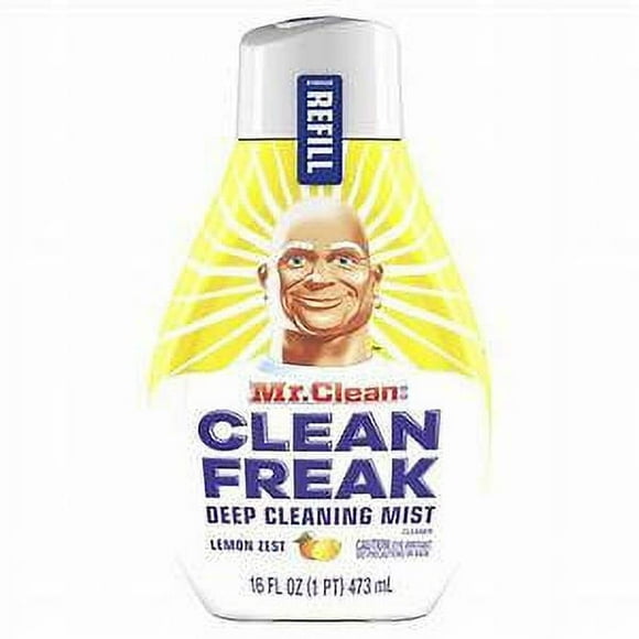 Mr. Clean Recharge de Vaporisateur Multi-Surfaces Clean Freak, Zeste de Citron