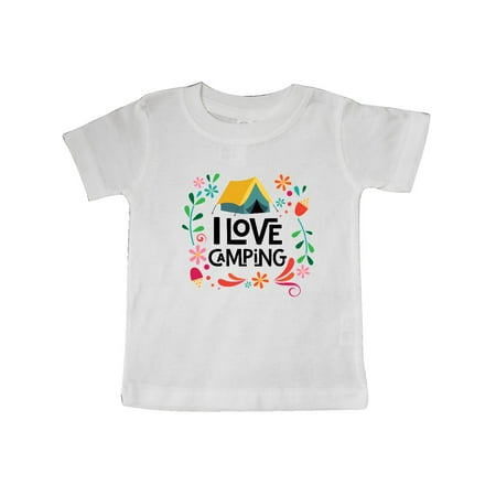 

Inktastic I Love Camping Gift Gift Baby Girl T-Shirt