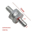 thumbnail image 4 of Peggybuy Aluminium Alloy Fuel Non Return Check Valve One Way Diesel for Car (8mm), 4 of 7