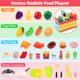 thumbnail image 3 of Juego de juguetes para comida HOLYFUN Kitchen con corte de frutas y verduras, 3 of 9