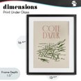 thumbnail image 4 of Stupell Industries Eclectic Seaside Wine Picnic Black Framed Print Under Glass, 13 x 16, by The Prints Vibe, 4 of 8