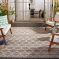 thumbnail image 2 of SAFAVIEH Cabana Burke Geometric Indoor/Outdoor Area Rug, Grey/Ivory, 9' x 12', 2 of 12