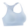 thumbnail image 4 of Top Deportivo Marel para Mujer, Seamless, Celeste Talla EG, 4 of 4