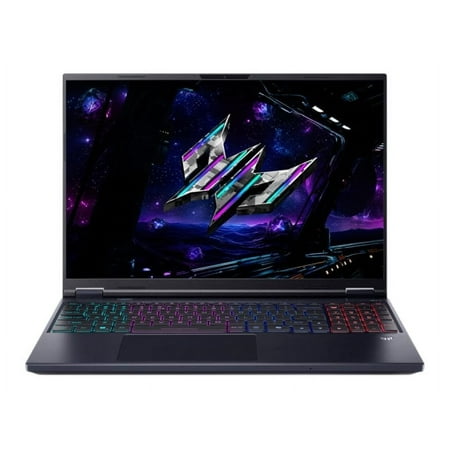 Acer Predator Helios Neo 16 AI PHN16-73 - Intel Core Ultra 9 - 275HX / up to 5.4 GHz - Win 11 Home - GeForce RTX 5070 Ti - 32 GB RAM - 1.024 TB SSD NVMe - 16" IPS 2560 x 1600 (WQXGA) @ 240 Hz - 5 Gigabit Ethernet - Wi-Fi 6E, Bluetooth - abyssal black - kbd: US Intl