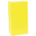 thumbnail image 1 of Amscan - Bolsas de Cotillón Diseño Papel - Pack de 12 (Amarillo), 1 of 2