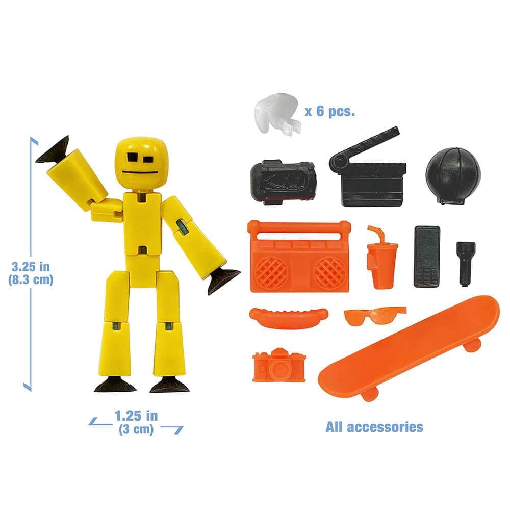 Stikbot Action Pack Series 2 - Farm Accessories Set with clear color stikbot