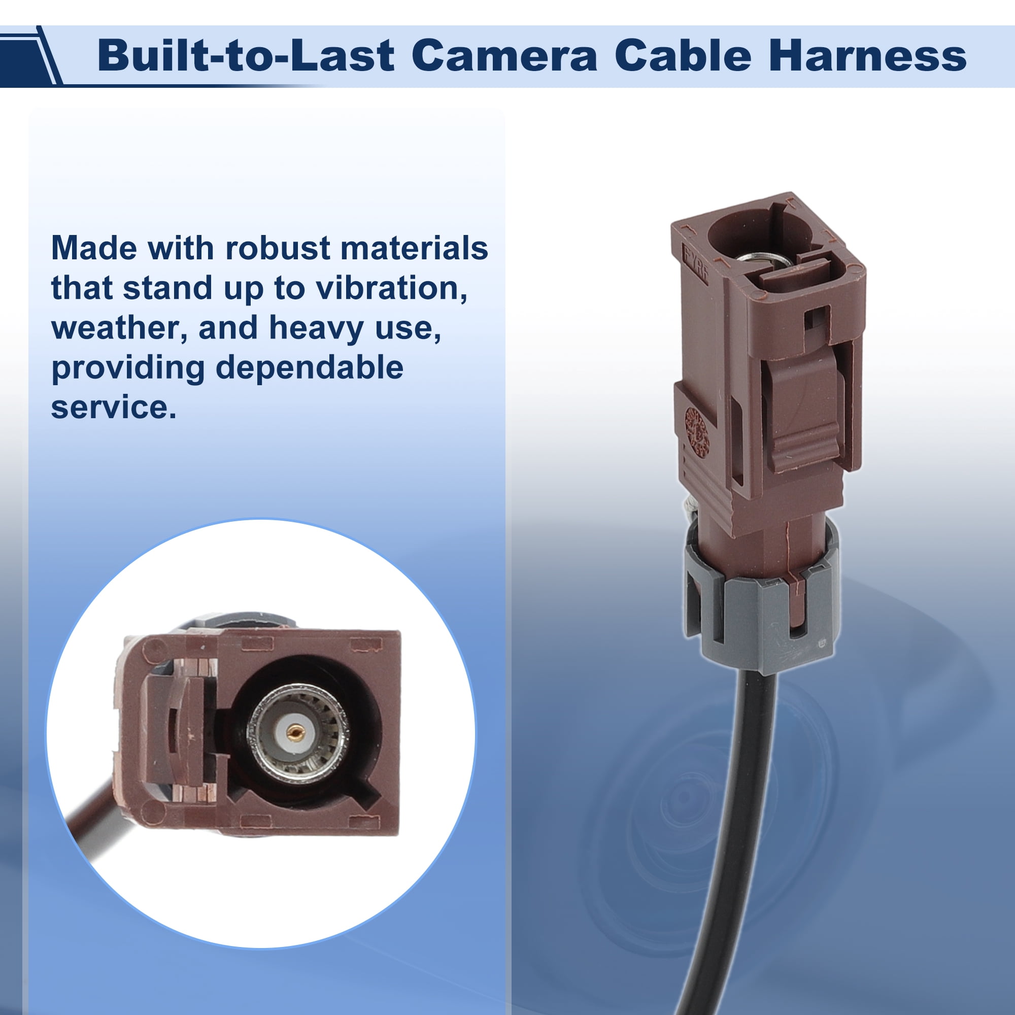 Unique Bargains HC3Z-14D202-M Rear View Camera Harness for Ford F-250 F-350 Super Duty