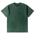thumbnail image 3 of JAJAHO Classic Basic Tees Men Distressed Washed Solid Color Vintage T Shirt Loose Fit Short Sleeve Crewneck Tshirts Soft Tops, 3 of 3