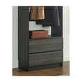 thumbnail image 4 of Prosper 32" Gray Wood Walk-in Closet with Two Shelves, 4 of 4