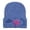 Blue, variant on Embroidered Knit Beret with Ribbon Detail for Autumn Winter Cozy Unisex Hat for Everyday Fashion And Warmth Holiday Women