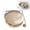 Grey, variant on Hand Woven Cotton Rope Cat Bed Basket with Scratching Pad & Ball, Round Boho Pet Nest for Indoor Cats & Small Dogs