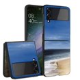 thumbnail image 1 of ANJ+ Hard Protective Printed Case Cover Compatible with Samsung Galaxy Z Flip 4 - Ocean Beach, 1 of 4