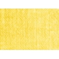 thumbnail image 1 of Ahgly Company Indoor Rectangle Solid Yellow Modern Area Rugs, 7' x 9', 1 of 4