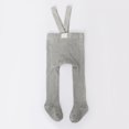 thumbnail image 2 of Toddler Pants Baby Girls Spring Summer Solid Long Leggings Suspender Clothes Fall Outfits, 2 of 4