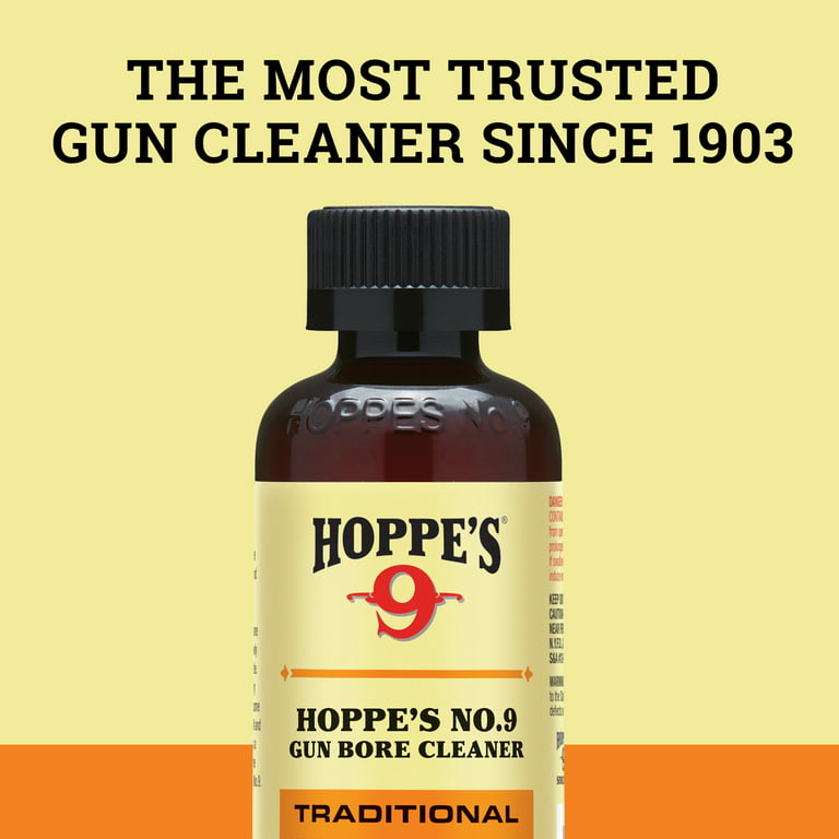 Hoppe's No. 9 Gun Bore Cleaner 5 fl. oz. Bottle For All Guns and