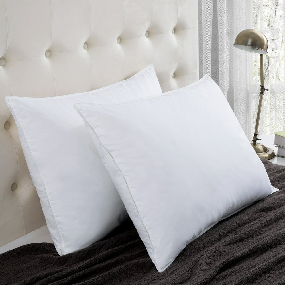 2 Pack Puredown® White Goose Feather and Down Pillows - Walmart.com - Walmart.com dama surprise dance outfits