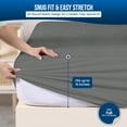 thumbnail image 3 of Protector de colchón Utopia Bedding impermeable, tamaño completo, 3 of 8
