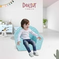 thumbnail image 3 of Delsit Fauteuil de Lecture Léger et Ludique pour Tout-Petits, Cube Menthe, Lavable en Machine, 3 of 5