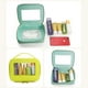 thumbnail image 4 of Organizador de bolsa de maquillaje transparente, bolsa de cosméticos de viaje portátil para mujeres y niñas, con ventanas transparentes, 4 of 5
