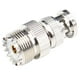 thumbnail image 1 of UHF hembra a BNC macho Adaptador recto tipo M a BNC Conector RF coaxial convertidor coaxial RF niquelado 1/2 Piezas sidaley TX1028-01, 1 of 2