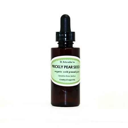 Prickly Pear Seed Oil By (2 Oz.) - 100% Pure With Glass
