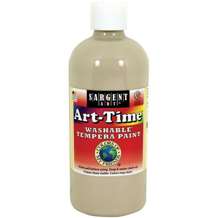 Multicultural Paint - Washable Art-Time(R) Multicultural Tempera Paint 16oz-Beige