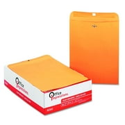 Office Impressions Kraft Clasp Envelopes 10 x 13 Inches 28 Lb Brown Kraft 100 per Box (82303)
