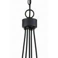 thumbnail image 2 of 53395-FB Craftmade Lighting Que - Five Light Pendant in Transitional Style - 14.75 inches wide by 39.25 inches high-Flat Black Finish    -Traditional, 2 of 7
