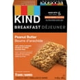 thumbnail image 4 of KIND Breakfast Bars, Peanut Butter, (50g), Box of 8 Bars, 4 of 5