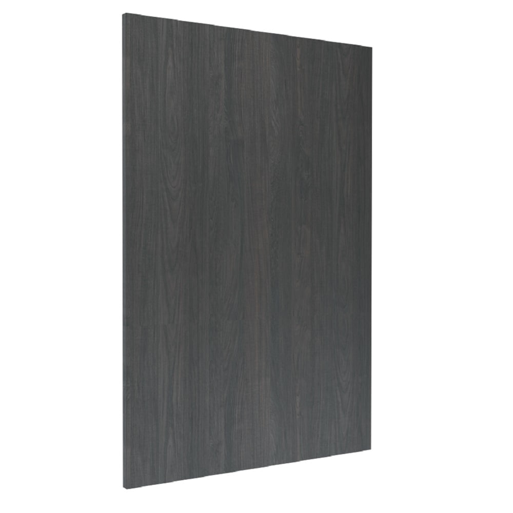 Standard 36' x 30' x 1' Island Cabinet Decorative End Panel in Carbon Marine