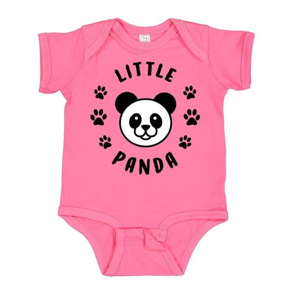 Inktastic Little Panda Boys or Girls Baby Bodysuit