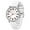S-GJ-AllWhite, variant on Bomieux Watch for Women Nurse Watch for Doctors Luminous Easy Read Dial,12/24 Hours with Second Hand,Silicone Band,Waterproof Watch Gifts for Women
