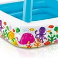 thumbnail image 4 of Intex 5.2ft x 5.2ft x 48in Inflatable Ocean Scene Sun Shade Kids Pool (2 Pack), 4 of 6