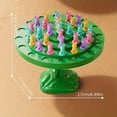 thumbnail image 3 of Balance Animal Puzzle Table Game, Tetra Tower Game, Balancing Game, Educational Board Game, Rabbit/Frog Balance Tree Stacking Fun Parent-child Interactive Tabletop Game, Easter Gift Montessori toy, 3 of 5