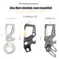 thumbnail image 2 of Hephis Heavy Duty Key Chain Bottle Opener,Carabiner Car Key Chains for Men and Women（Matte Black）, 2 of 7