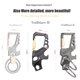 thumbnail image 2 of Hephis Heavy Duty Key Chain Bottle Opener,Carabiner Car Key Chains for Men and Women（Matte Black）, 2 of 7