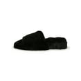 thumbnail image 4 of Forever Faux Faur Flatform Slide Sandal 20282, 4 of 6